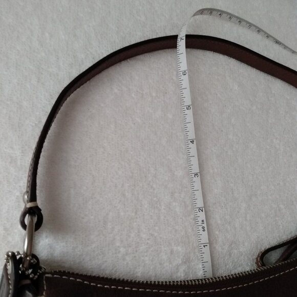 Vintage, never used leather coach bag - Picture 3 of 16